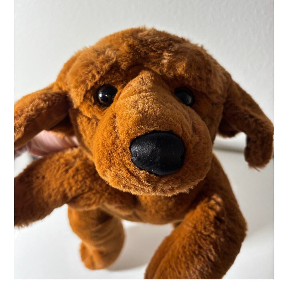 F.A.O Schwarz Brown Lab Chocolate Labrador Retriever 2021 Puppy Dog Plush 19"